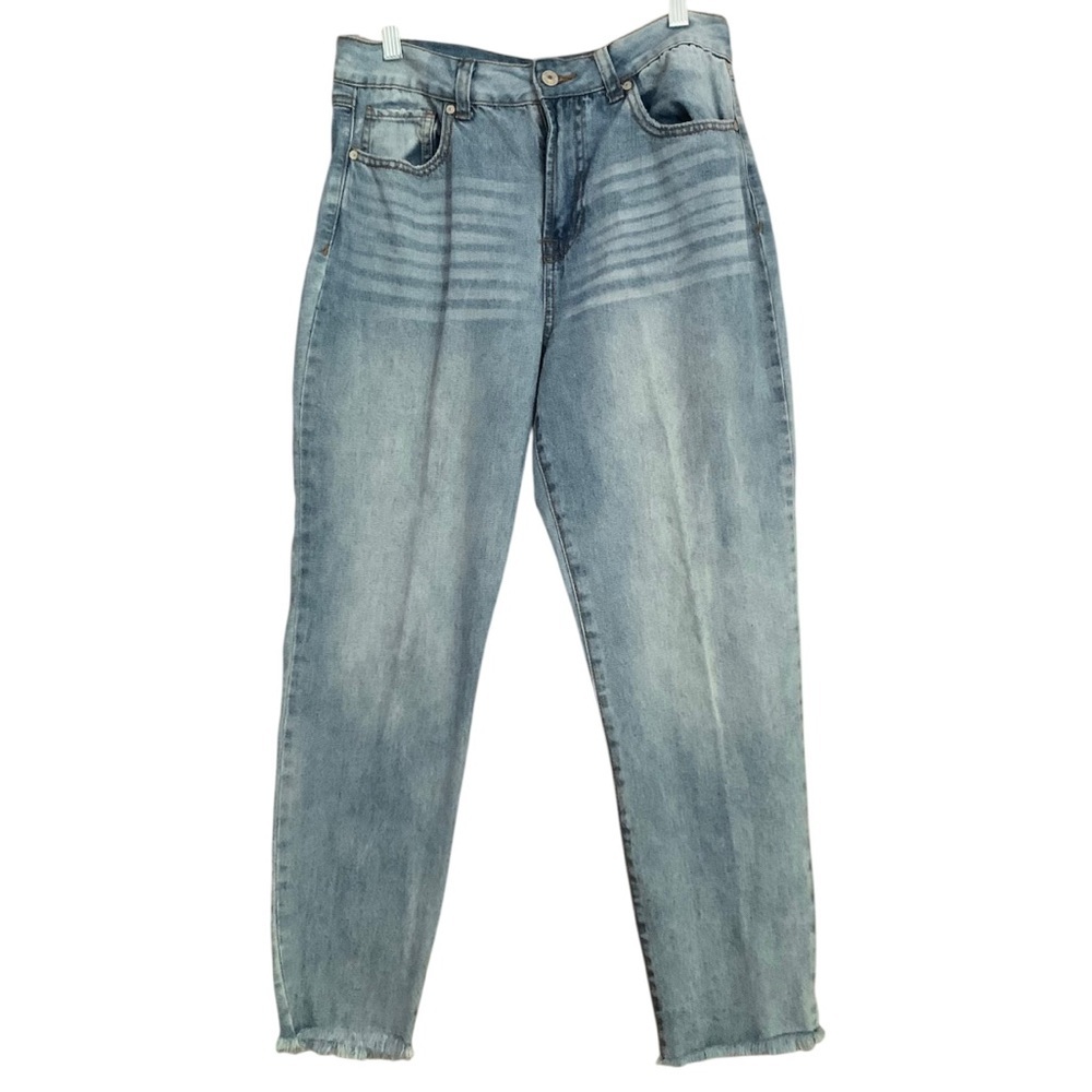 Rewash High Rise Vintage Reunion Frayed Hem Jeans Sz 30